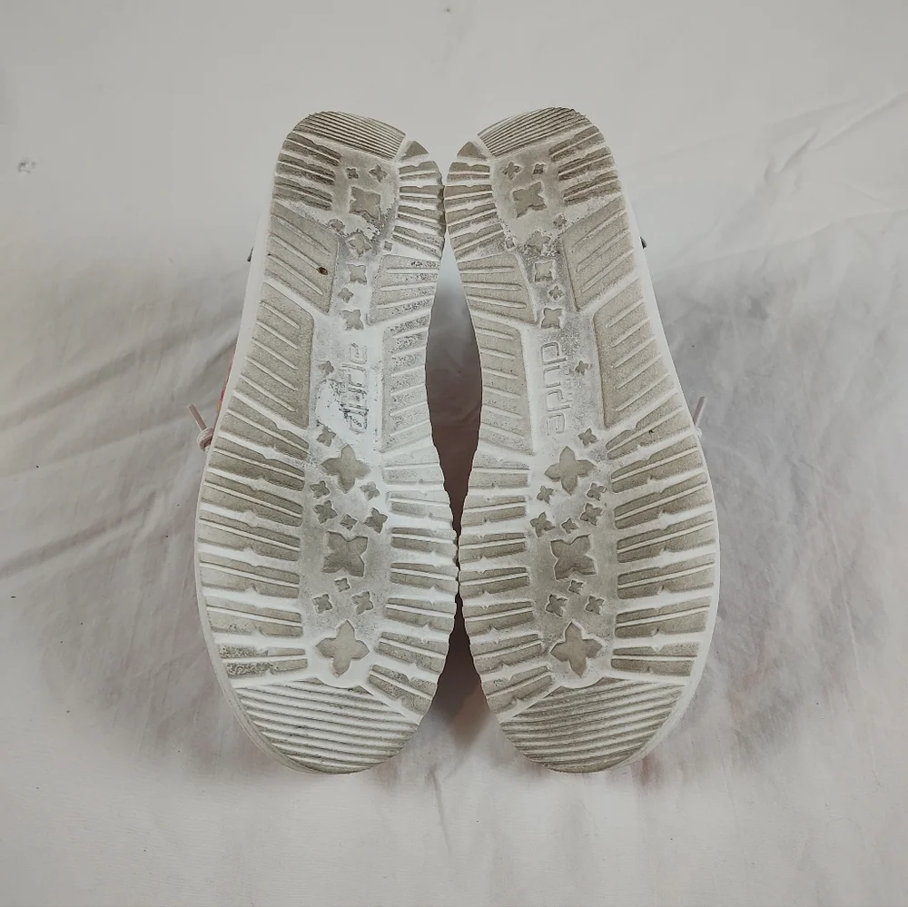 Hey Dude Wendy Youth Birthday Pink Sprinkles Slip-On Shoes Youth 5 Women's 6 - Picture 9 of 10